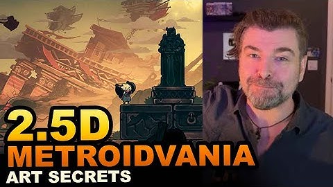 The SECRET to Making 2.5D Art in Games #silksong #twilightmonk