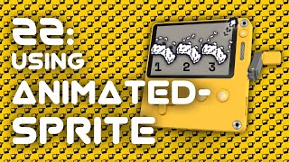 ANIMATED SPRITE (How to use Playdate Libraries) - Playdate Tutorial 22