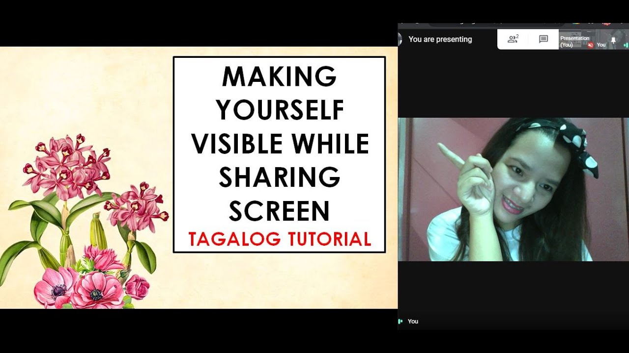 Google Meet Making Yourself Visible While Sharing Screen Easy 