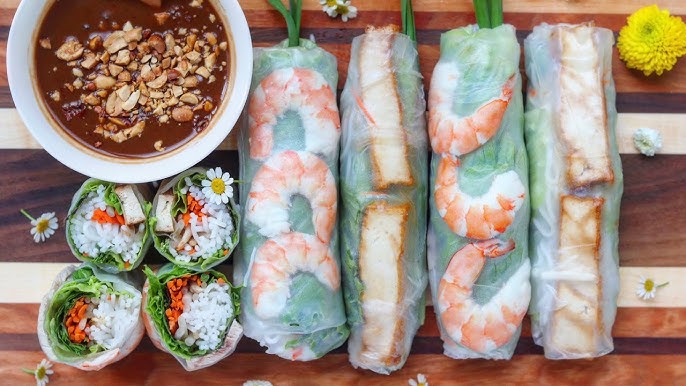 How To Make Fresh Spring Rolls - The Windy City Dinner Fairy