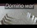 Domino war. Stop Motion test