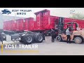 6 Axles Dumper Semi Trailer Tipper Tipping Trailer Ship to Ghana with High Quality &amp; Low Price