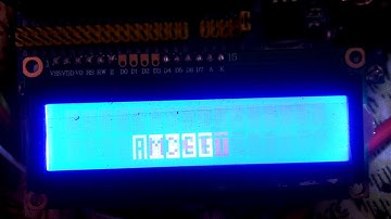 Displaying Custome char on 16x2 lcd using mikroc pro