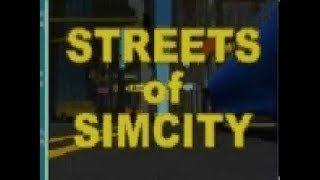 Streets Of Sim City - Video Game E3 97 Trailer. 1997 Pc Windows