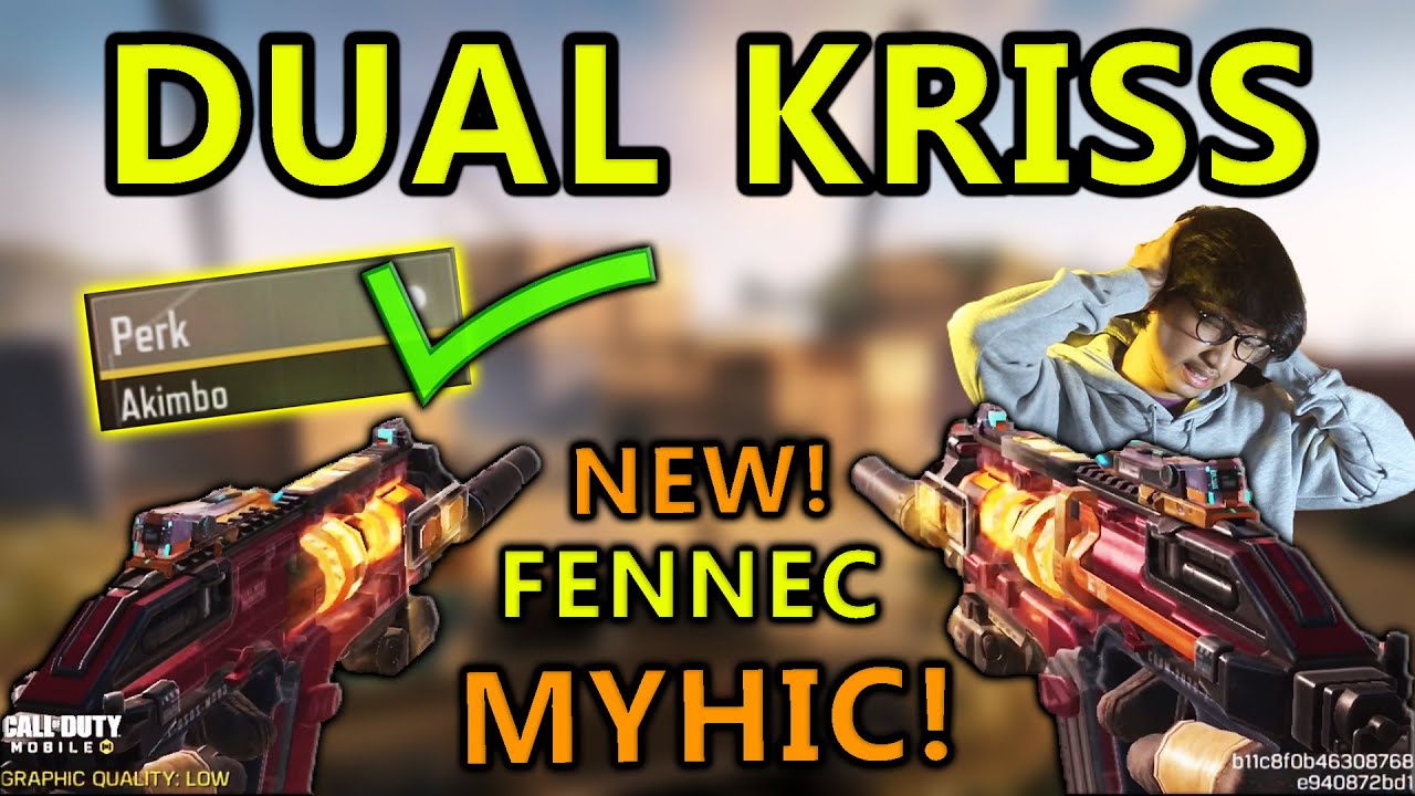 DUAL KRISS CODM! (Dual Fennec Akimbo) REVIEW! - Call Of Duty Mobile ...