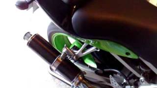 Kawasaki Zx6R J1 2000 - Powertech Performance Carbon Exhaust Can