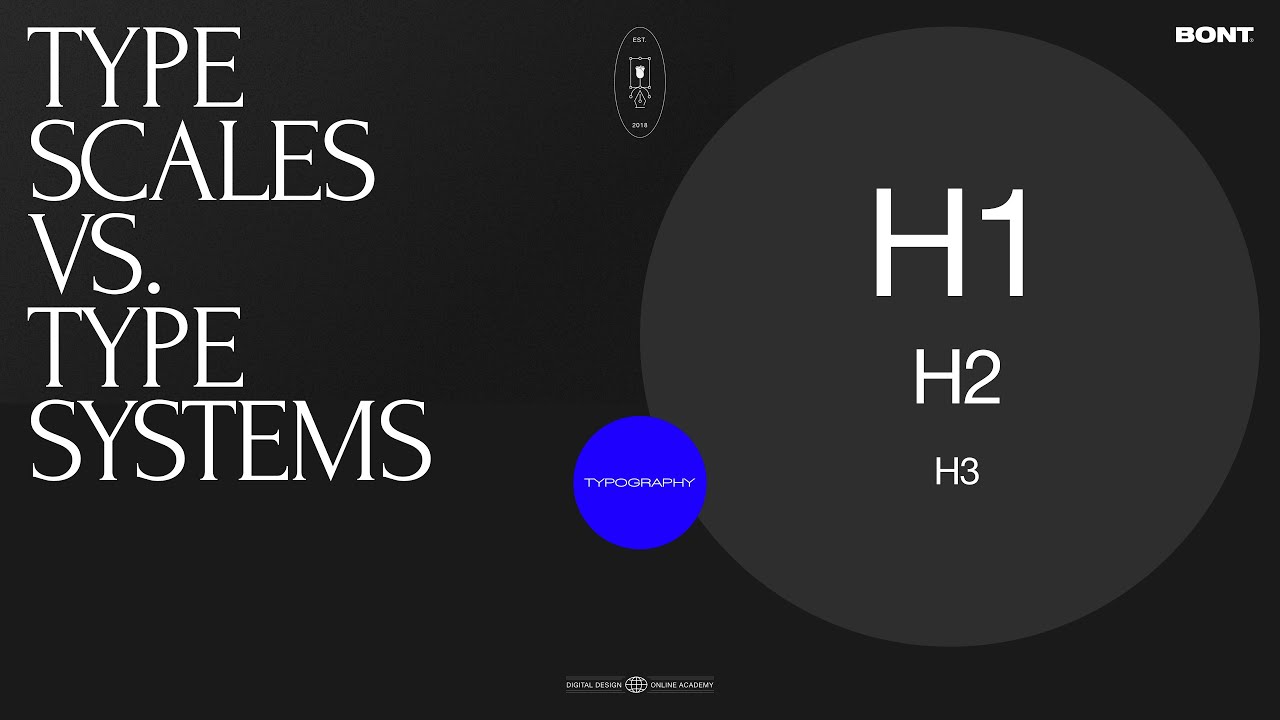 Typographic Scales vs. Typographic Systems - Digital Art Direction Tutorials