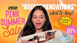 Best RECOMMENDATIONS Nykaa Pink Summer Sale✨🛍️ Favourites In all categories ✅