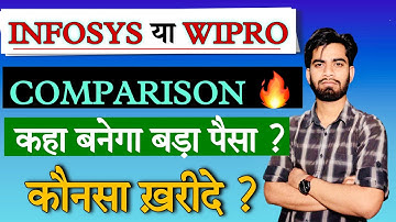 कहा बनेगा बाद पैसा ?  Infosys Vs Wipro • Comparison • Wipro Share • Infosys Share