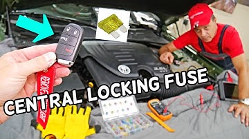DODGE CHARGER CENTRAL LOCKING FUSE, POWER LOCKS FUSE LOCATION REPLACEMENT