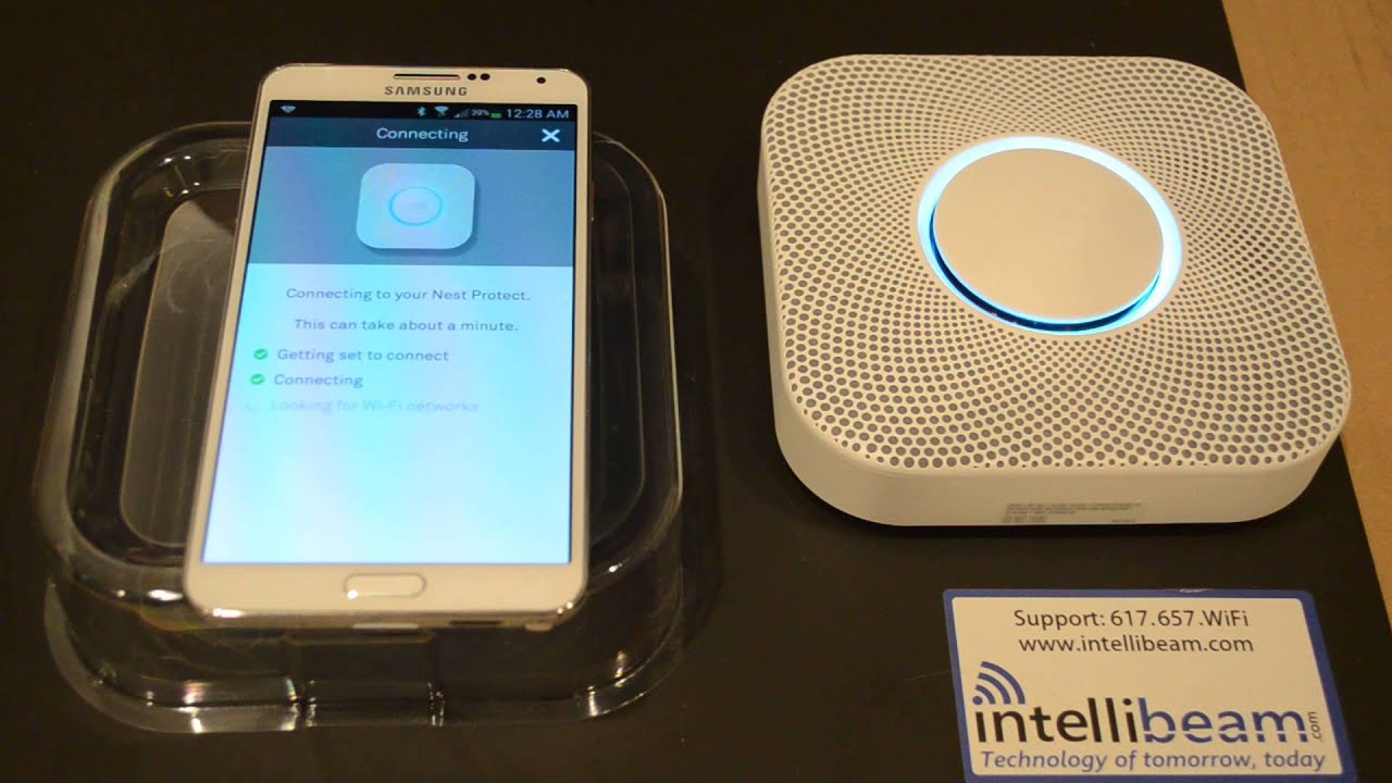 How to pair a Nest Protect with the Nest App including Connection Problem  solution by Intellibeam 