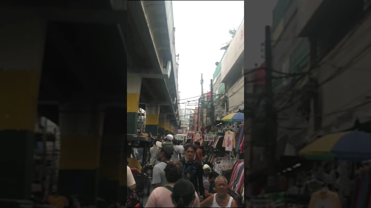 Street market Philippines 