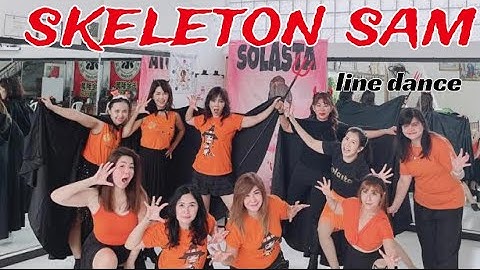 Skeleton Sam line dance (Cody Flowers)