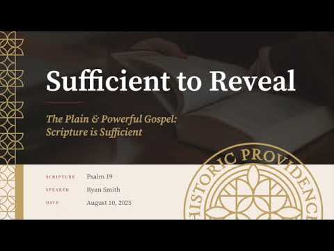 Sufficient to Reveal