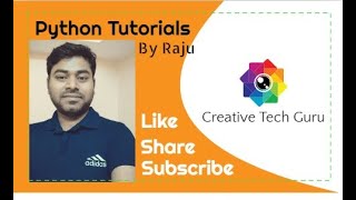 Python tutorial part 2 - 1 || Creative Tech Guru || String Operations in Python