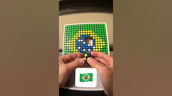 Rubik’s cube flags! Japan, Brazil, and Canada! #flag #rubikscube