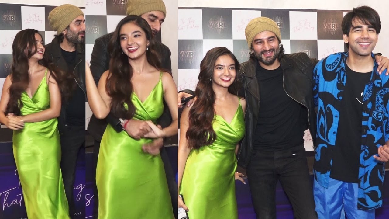 Anushka Sen New Song With Rishi Dev | Is This That Feeling Song Launch | Priya Saraiya, Sheykhar