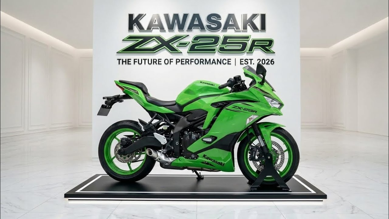 Kawasaki ZX-25R 2026 – The Most INSANE Quarter-Litre Bike Ever