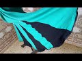روبة لي بانو لي راها على المودة طريقة التفصيل والخياطة ڨندورة بالمثلثات