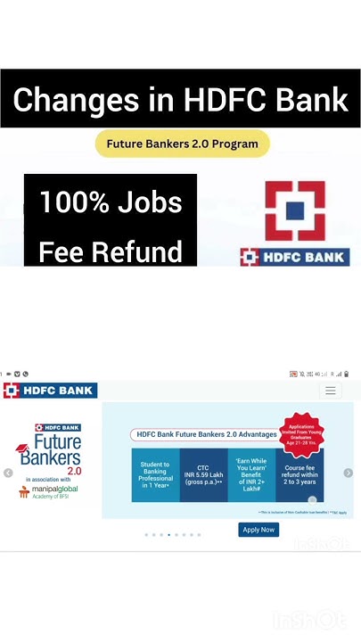 HDFC Future Bankers 2 0 Program HDFC Bank Jobs YouTube hdfc-future-bankers-program-job-role-and-salary-package-youtube