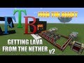 Feed The Beast :: Getting Lava From The Nether (UPDATED!)