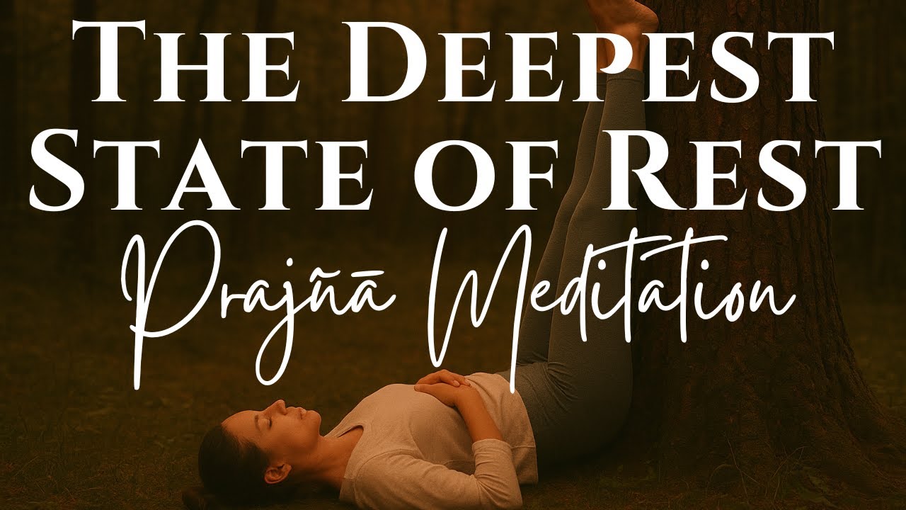Глубочайшее состояние покоя | Медитация Праджня с ногами на стене