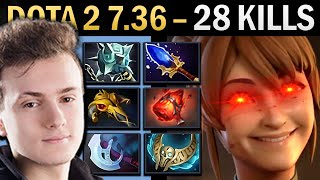 Marci Dota 7.36 Miracle with 28 Kills and Brooch - TI13