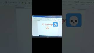 ms word magical tricks 💀#shortvideo #video #trandingshorts #newshorts #mswordtricks