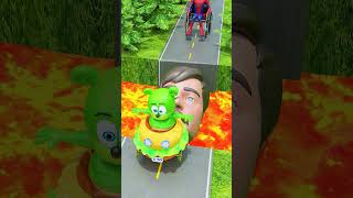 Ridiculous Cars Vs Lava Crosses Road By Mrbeast Moving Bridge In Beamng.drive