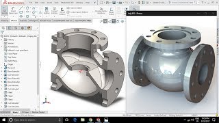 SDNR Valve Design | Complete Assembly | Part 1  Body | Solidworks Tutorials