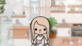 FREE aesthetic house tour| BocaJoy- Toca Life World screenshot 5