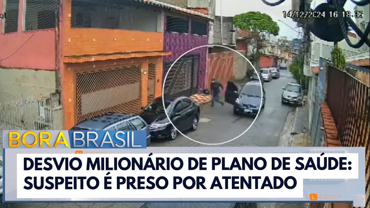 Desvio milionário de plano de saúde: suspeito é preso por atentado contra denunciante