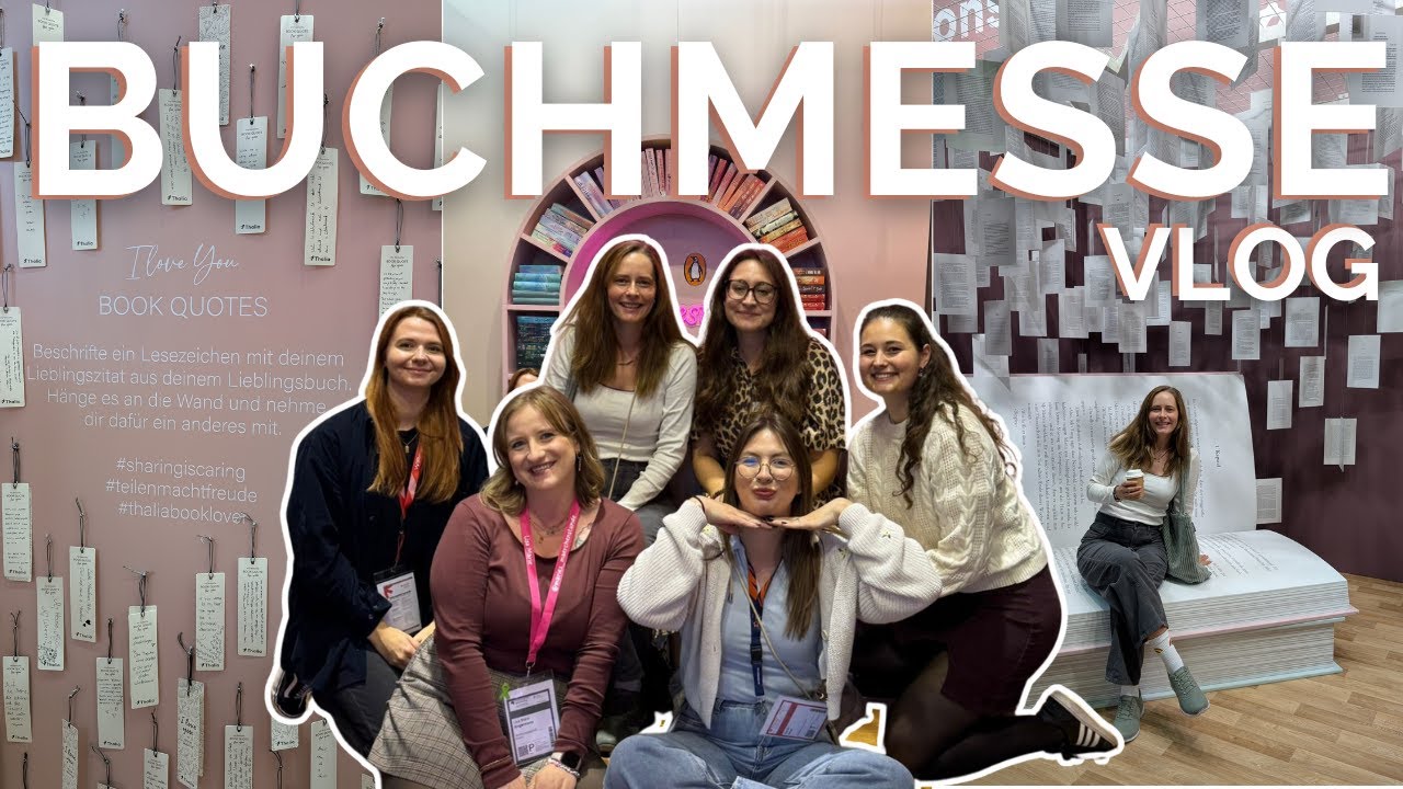 Frankfurter BUCHMESSE Vlog 2025! 😍  3 Tage Buchmesse mit Recap