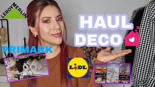 HAUL DECORACIÓN // Primark, Lidl, Leroy Merlin | Mirella Pili