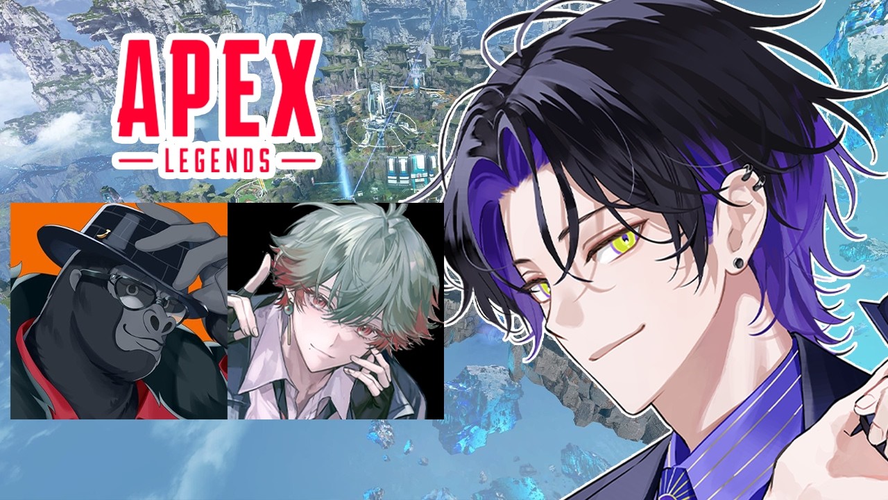 【APEX LEGENDS】デェヤのフルパ w/ ツクモ、ゴリラさん→ゴリラさん、xnfriさん→ xnfriさん、Reshさん【麻倉シノ / ネオポルテ】