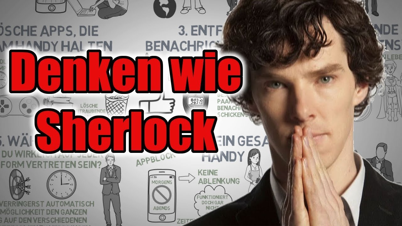 Lerne zu denken wie Sherlock Holmes ➙ So liest du deine Umgebung wie ein Buch