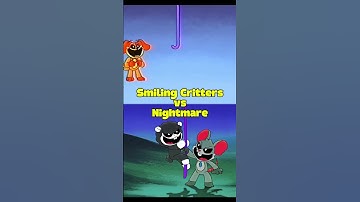 Smiling Critters vs Nightmare PLAYTIME CHAPTER 4 #mobgames #poppyplaytime #shorts #fyp #huggywuggy