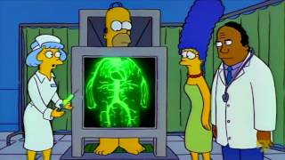 Homer&#39;s radioactive circulatory system (The Simpsons)