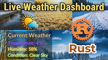 Quick Coding Challenge 10 - Build a Real-Time Weather Dashboard in Rust! | Track Live Weather Data
