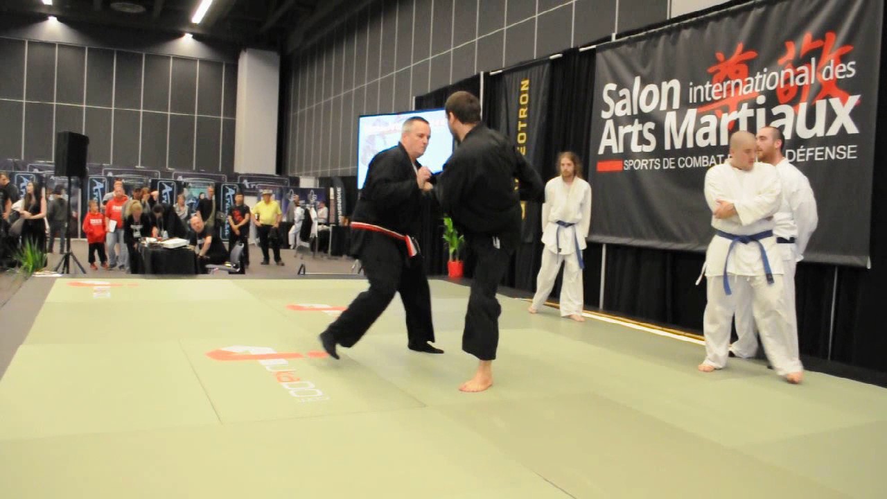 Shorinjujutsu du salon des arts martiaux Montreal 2016 YouTube