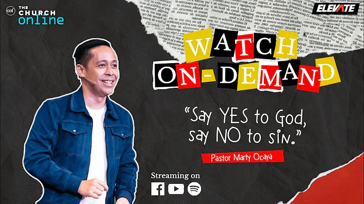 Online Youth Service | Red Flags: Say YES to God, Say NO to Sin | Pastor Marty Ocaya