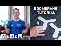 How to Make and Throw an Indoor Boomerang | WIRED