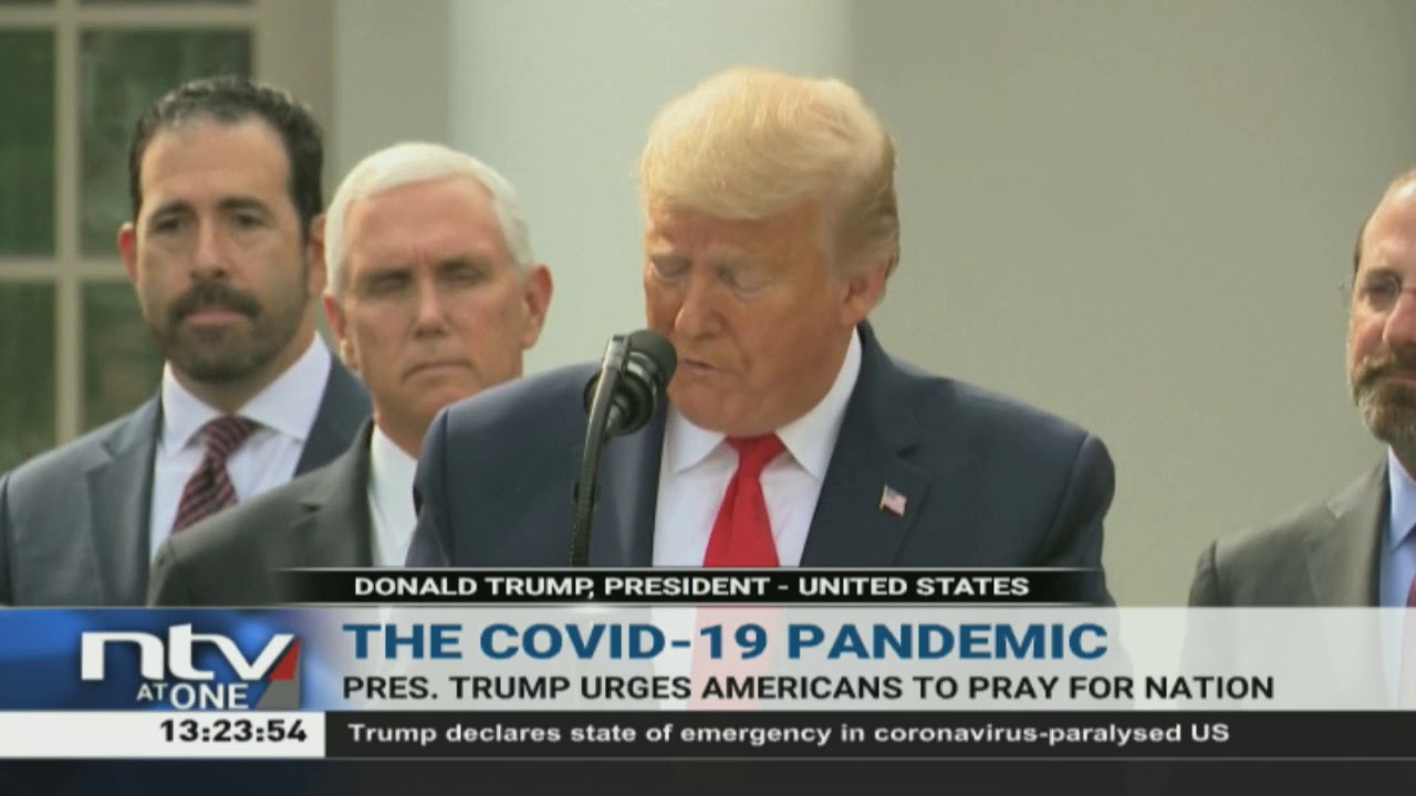 President Trump declares Sunday 'National Day of Prayer' amid ...