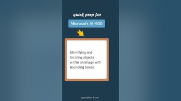 Computer Vision Object Detection - Microsoft AI-900