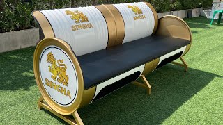 Sofa Barrel Singha : LOFT4U THAILAND