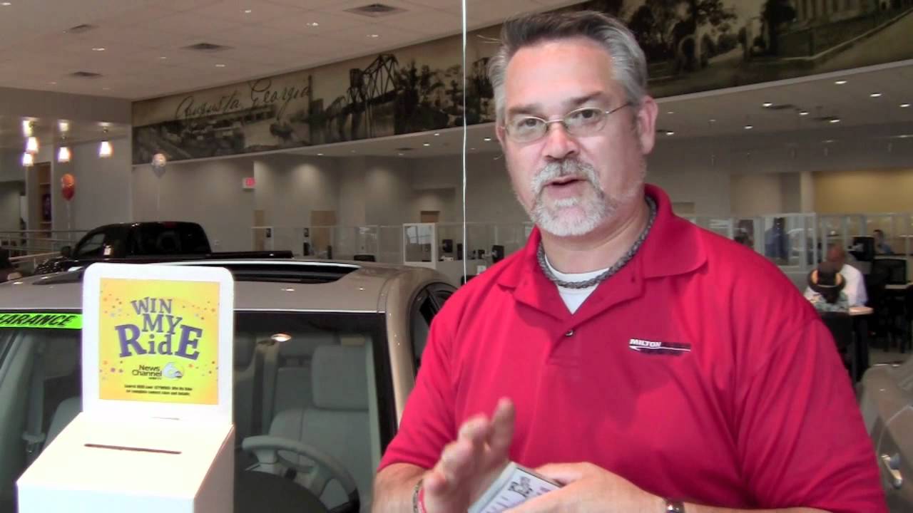 2012 Win My Ride Sweepstakes at Milton Ruben Toyota Augusta GA Car Dealer YouTube
