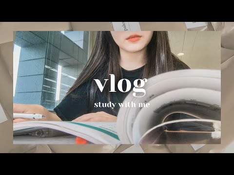 weekly vlog / 期中考週, 學生必備app, 一點點的台南美食, study with me 📚