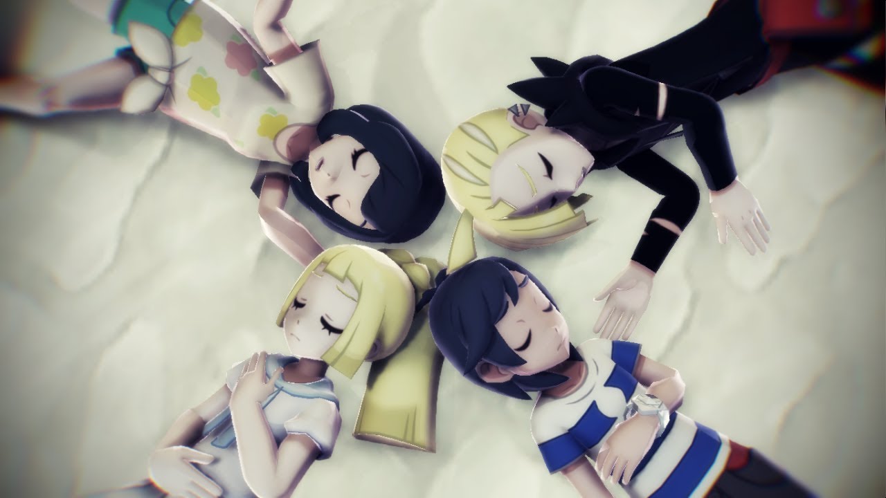[MMD - ENG/ROM SUBS] - Hibikase - Sun, Moon, Gladion, Lillie