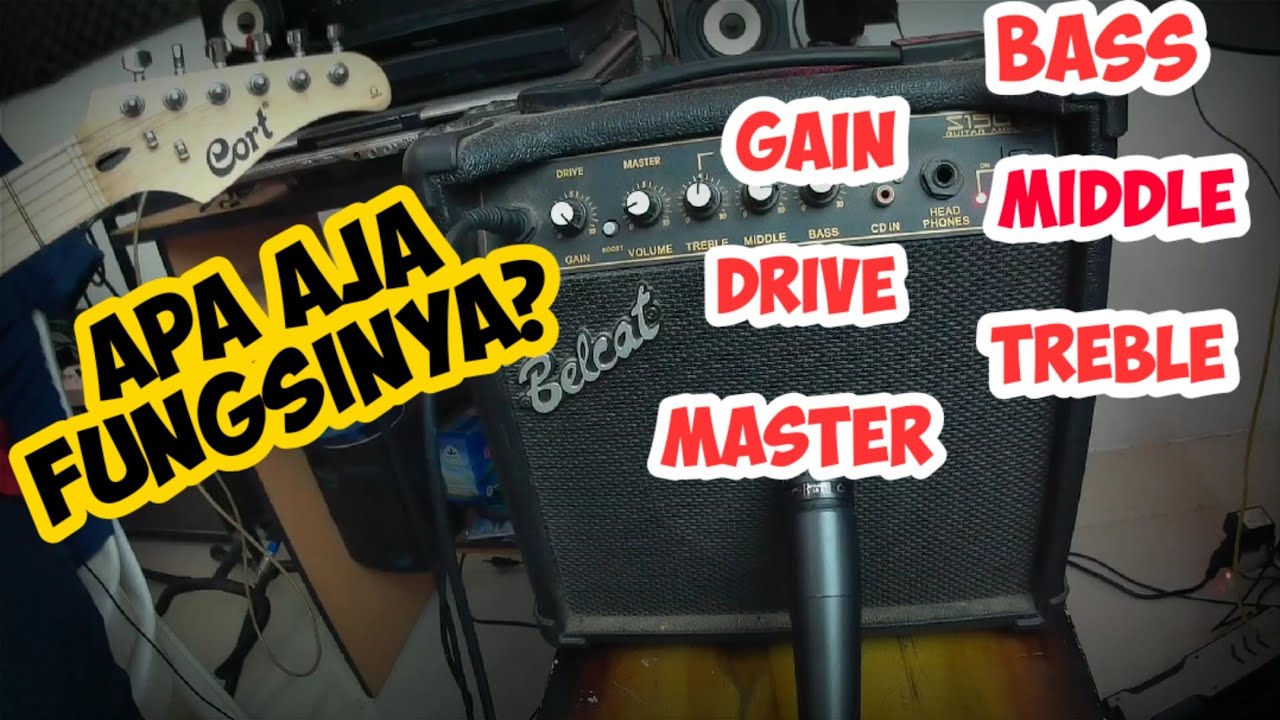 Mengenal Parameter Knob di Amplifier Berikut Fungsinya