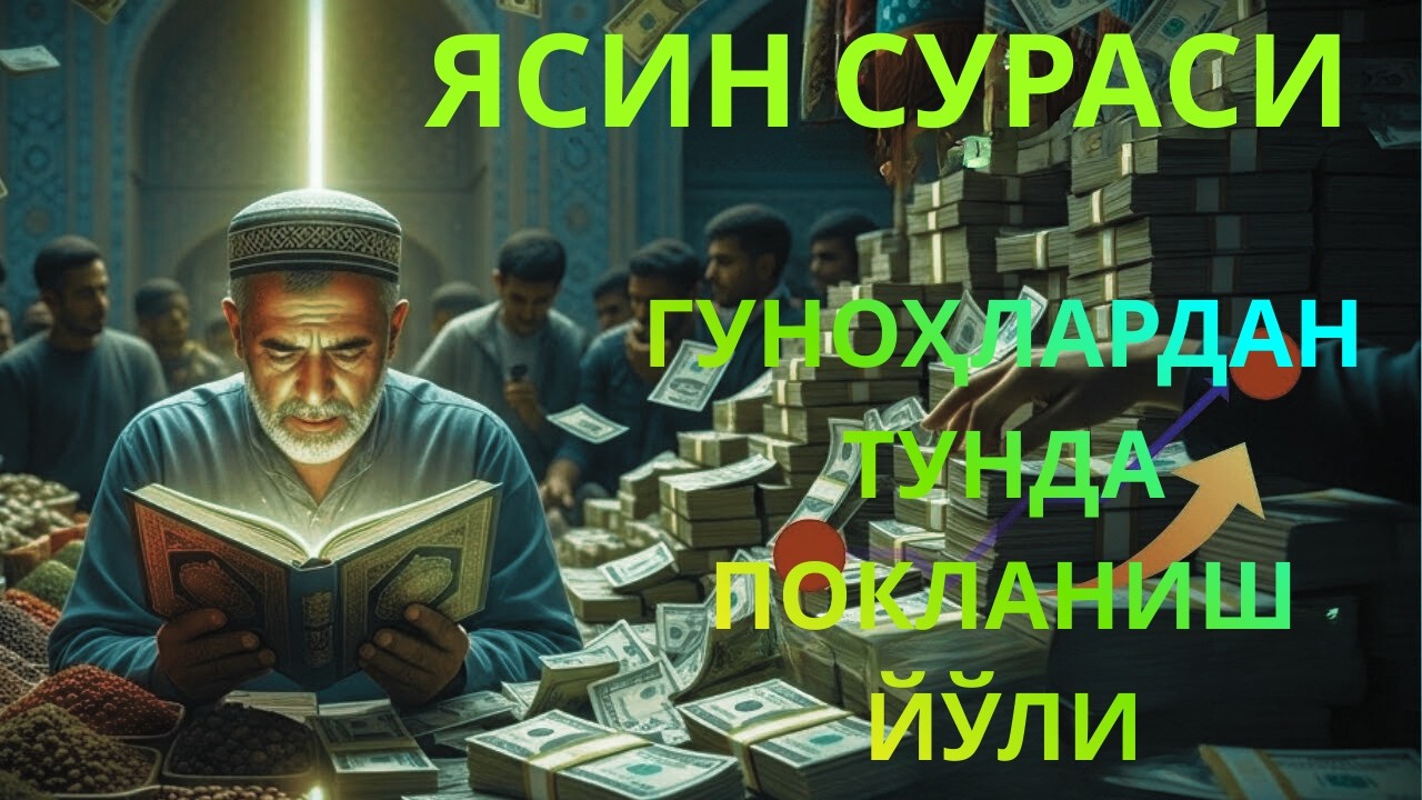 ДУШАНБА КЕЧАСИДА ТИНГЛАНГ ВА ГУНОҲЛАРДАН ПОКЛАНИНГ | ЯСИН СУРАСИ
